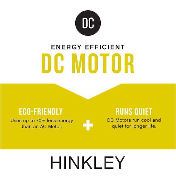 HINKLEY - Sculpt 80 in. Integrated LED Indoor/Outdoor Matte Black Ceiling Fan with Wall Switch