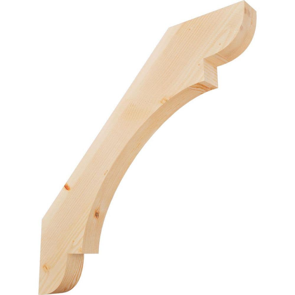 "3 1/2""W x 36""D x 36""H Olympic Smooth Knee Brace, Douglas Fir" price history on PriceWatchPro