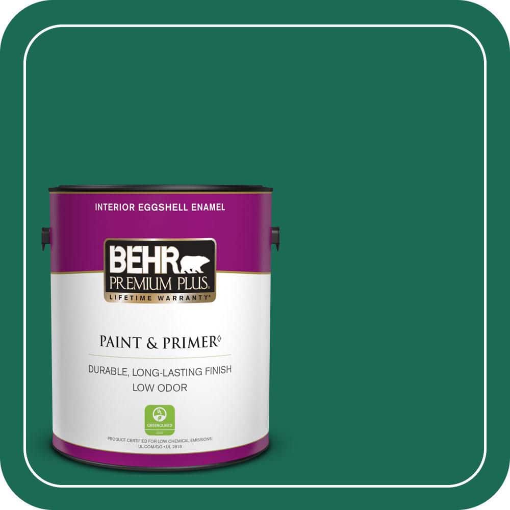 1 gal. #480B-7 Clover Brook Eggshell Enamel Low Odor Interior Paint & Primer price history on PriceWatchPro
