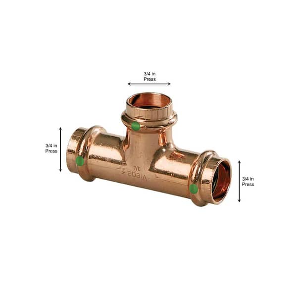 ProPress 3/4 in. Press Copper Tee