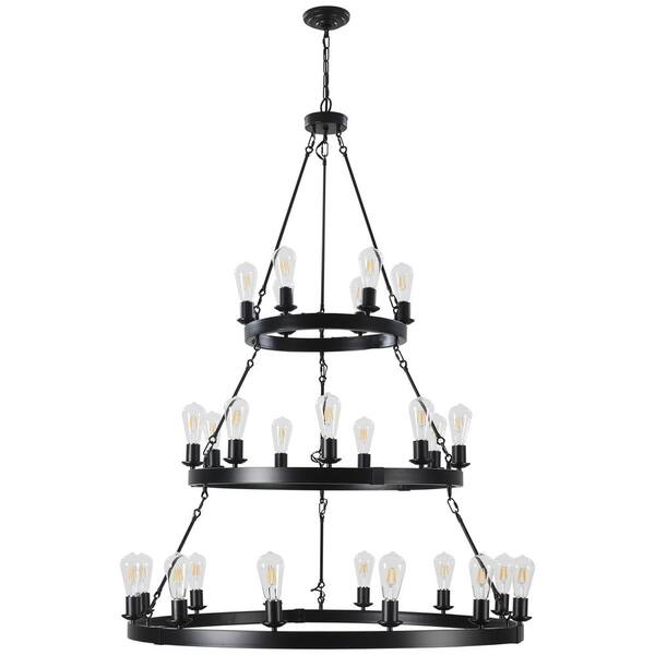 Joshua 27Light Noble Chandelier 3Tiers Large Chandelier, Hanging