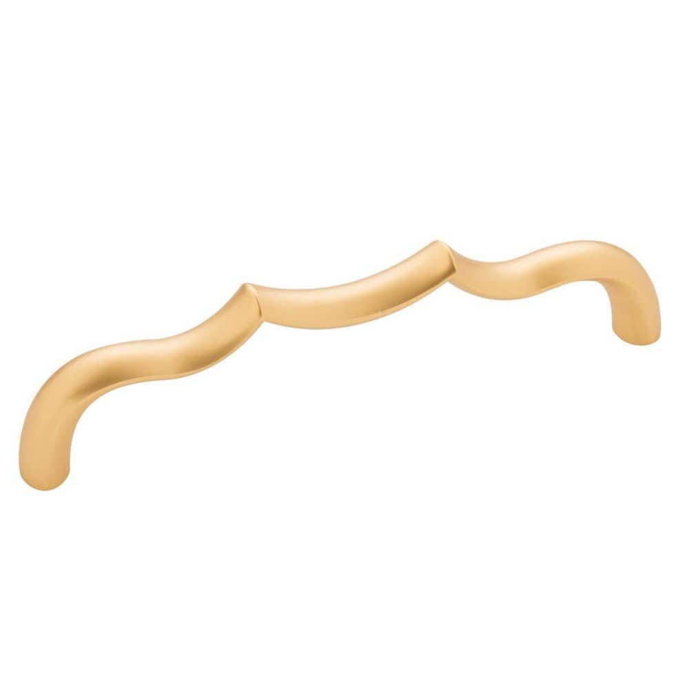 Trellis Collection Pull 5-1/16 in. (128 mm) Center to Center Brushed Golden Brass Arch Cabinet Pull price history on PriceWatchPro