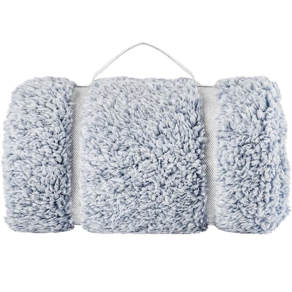 Unbranded Blue Throw Blanket (Set of 2)