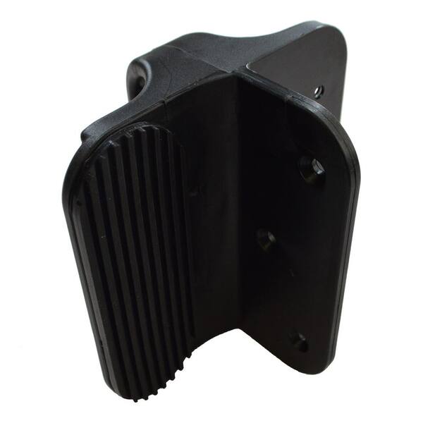 Black Nylon Polymer Gate Handle and Stop