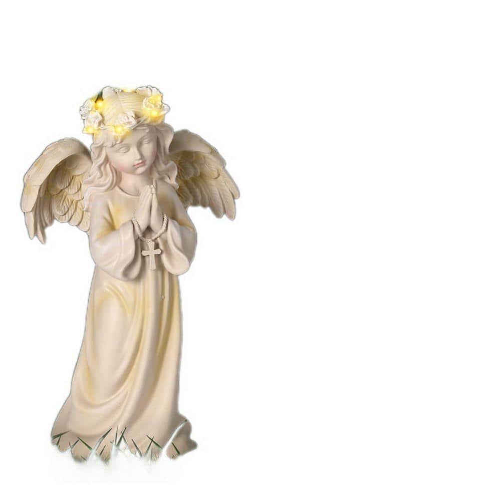 2-Pieces Angel Garden Statue 0DFHFPYNS - The Home Depot