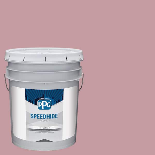 5 gal. PPG18-06 Mexicali Rose Semi-Gloss Interior Paint
