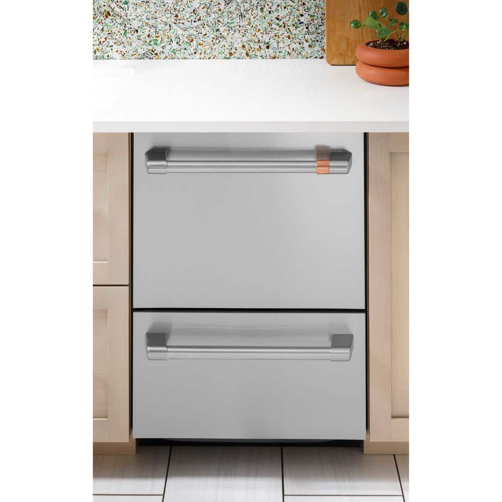 24" Stainless Steel Double Drawer Energy Star Dishwasher