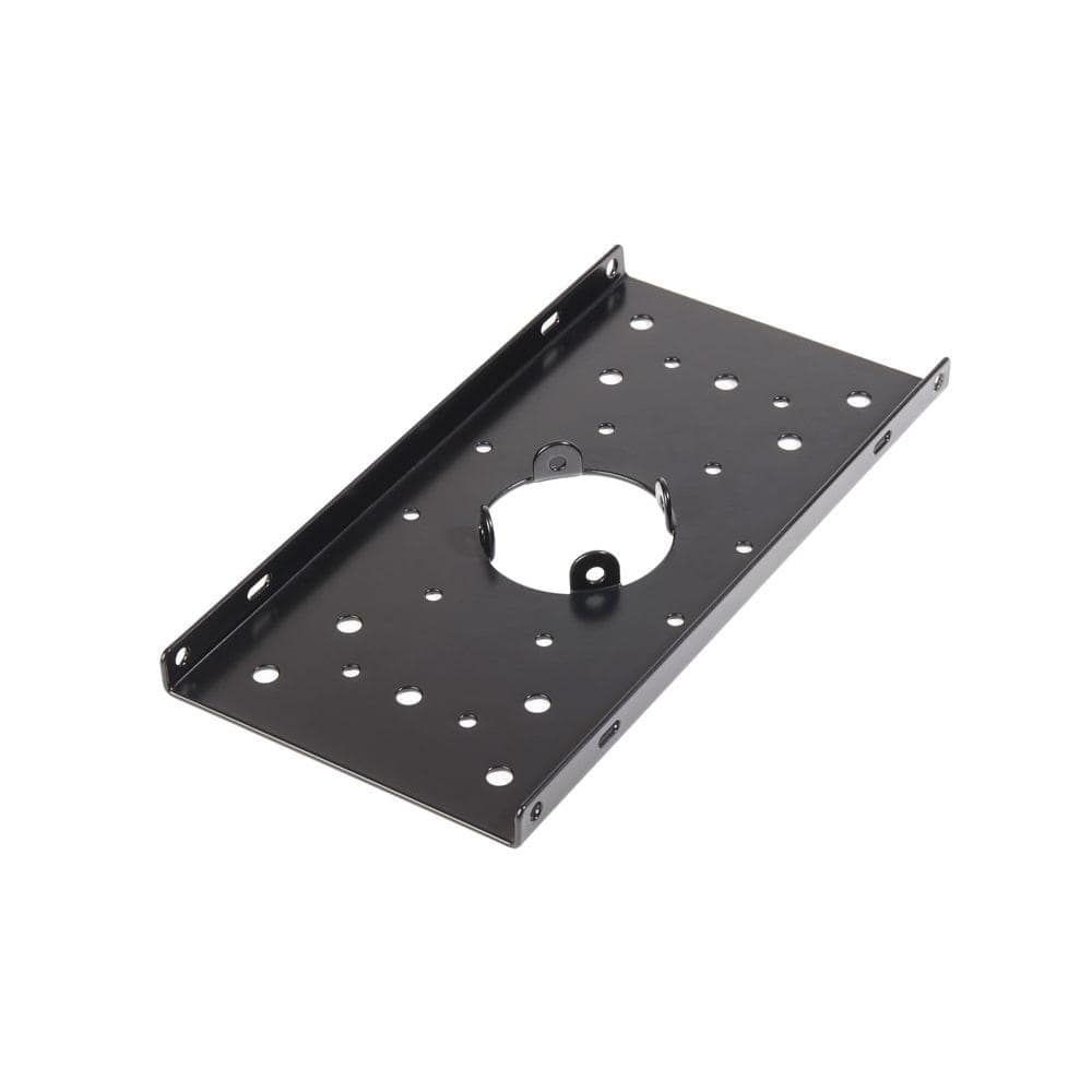 Pacifica 53.5" Black Powder Coated Steel Mailbox Post