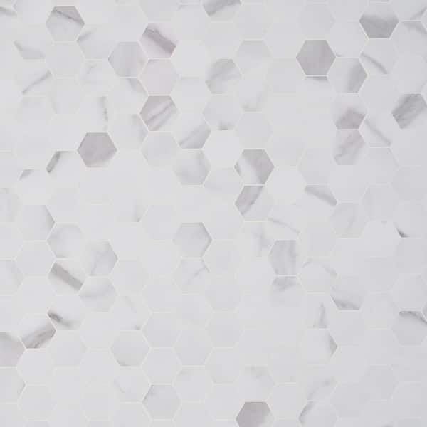 Bond Tile Easy Luxe Mother of Pearl Brick 11.31 in. x 11.81 in. Peel and Stick Tile (0.92 Sq. ft. / Sheet)