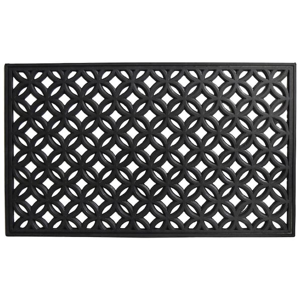 Calloway Mills 24 in. x 36 in. Circles Rubber Door Mat