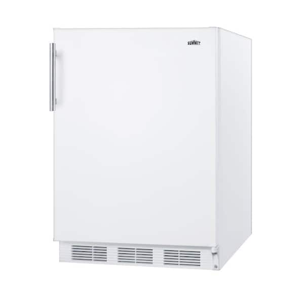 Summit Appliance 24 in. W 5.5 cu. ft. Mini Fridge in White without