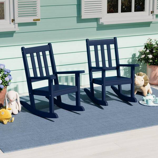 WESTIN OUTDOOR Children's Laguna Navy Blue All Weather Kids Poly ...