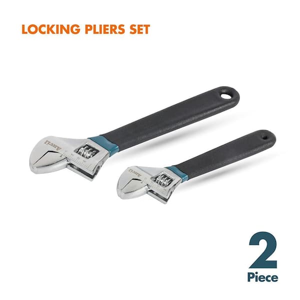 Anvil 2-Piece Adjustable Wrench Set 91940 - The Home Depot