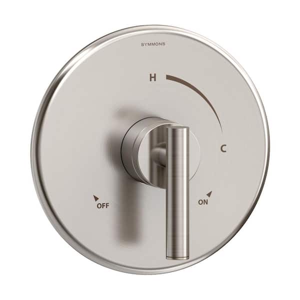 Symmons Dia Shower Valve Trim in Satin Nickel (Valve not Included)