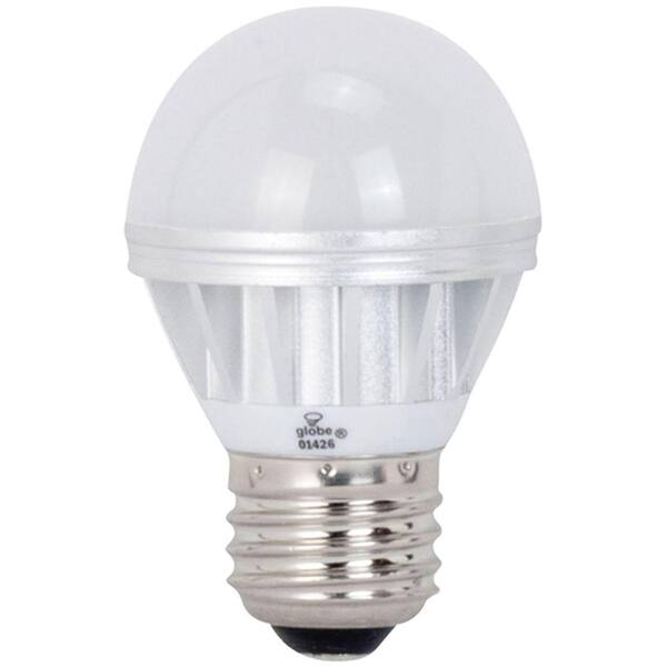 Globe Electric 25W Equivalent Bright White (3000K) G16.5 LED Globe Light Bulb