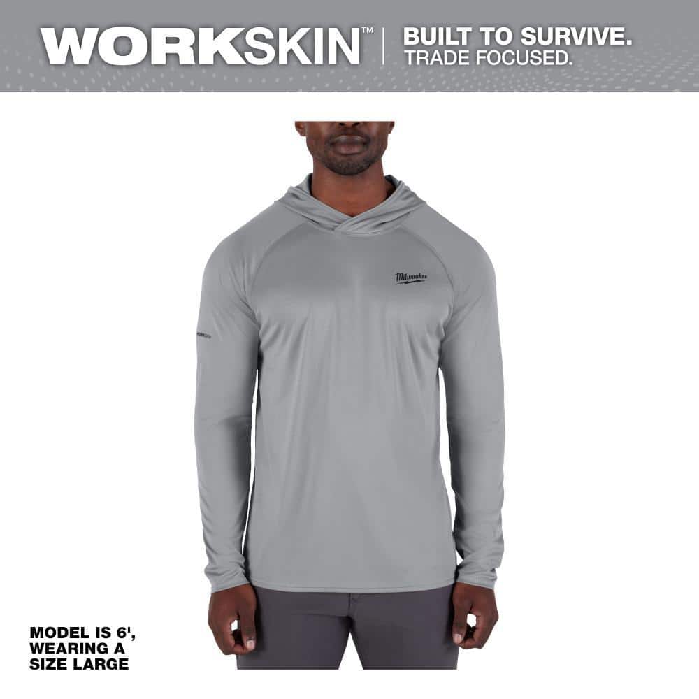 メンズウェア CLUBHAUS HIIT SWEAT H-GRAY XL milwaukee-men-s-t-shirts-m550g