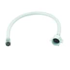 3/8 in. Flare x 7/8 in. Ballcock Nut x 20 in. Vinyl Toilet Supply Line