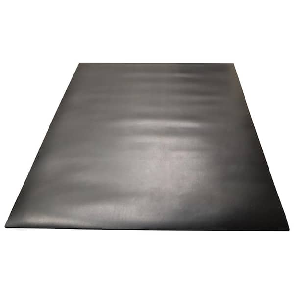 Rubber-Cal Nitrile Commercial Grade Rubber Sheet Black 60A 0.250 in. x 36 in. x 48 in.