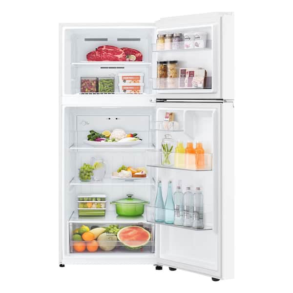 Reviews for LG 28 in. 18 cu. ft. Top Freezer Garage-Ready