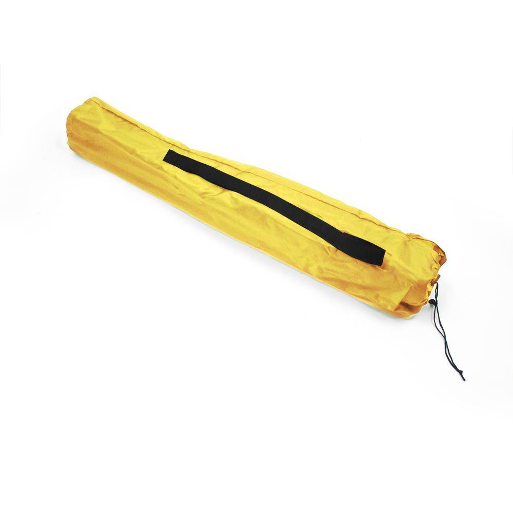 Yellow Portable Folding Camping Beach Chair with Arms