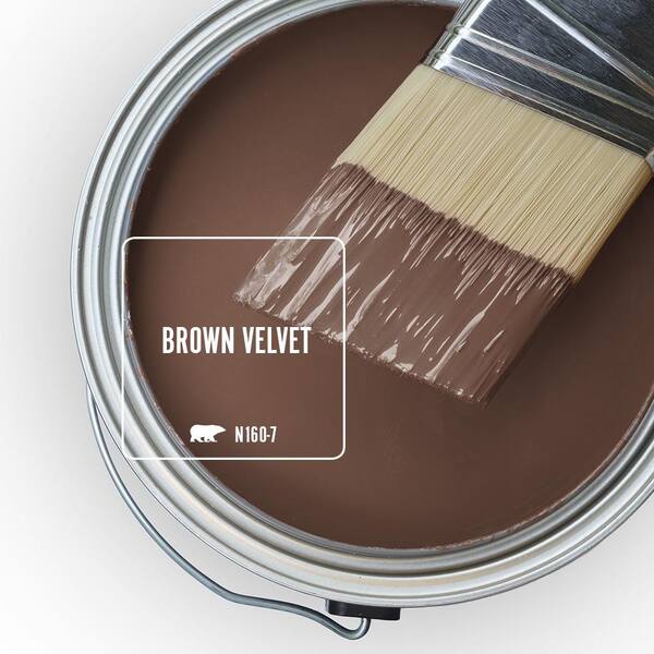 Rust-Oleum Sure Color Brown Topaz, Exterior Paint + Primer, Flat Finish,  2-Pack
