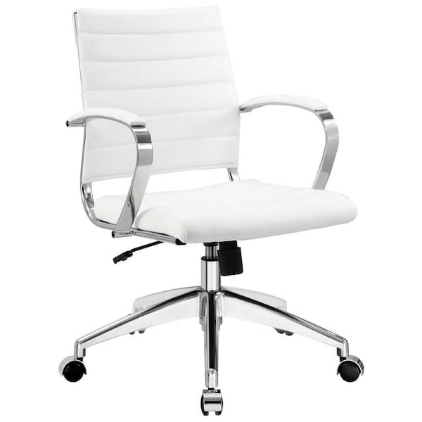 MODWAY Jive Mid Back Office Chair in White