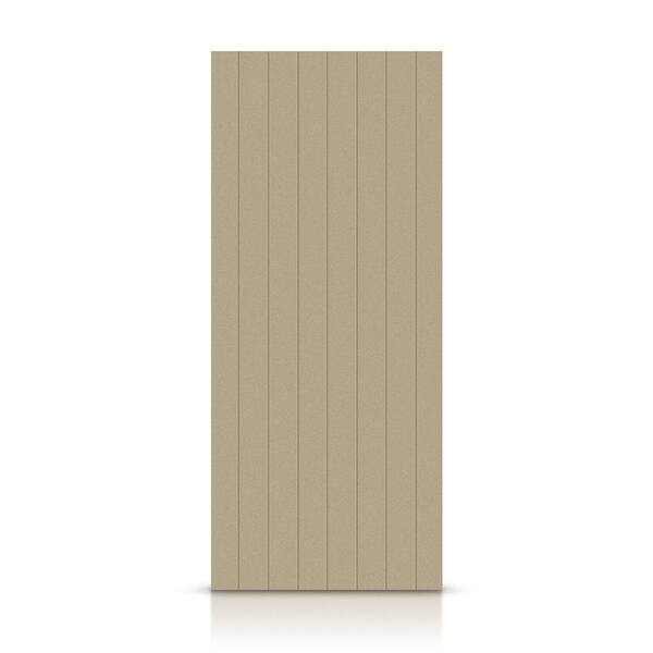 CALHOME 24 in. x 80 in. Hollow Core Unfinished Composite MDF Interior Door Slab