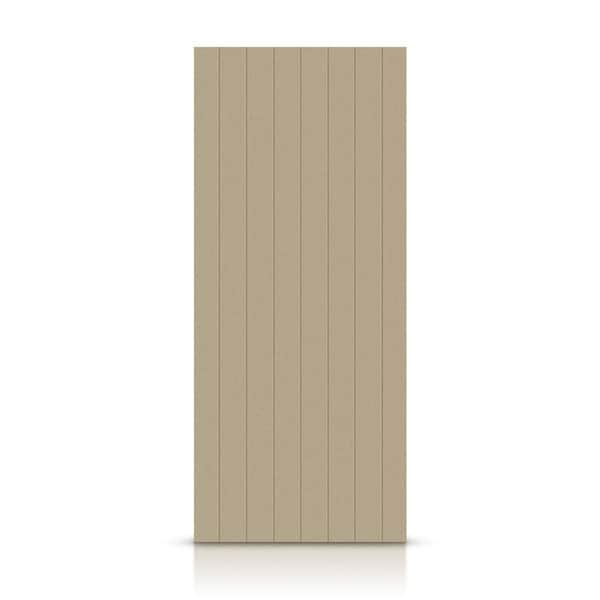 CALHOME 30 in. x 80 in. Hollow Core Unfinished Composite MDF Interior Door Slab