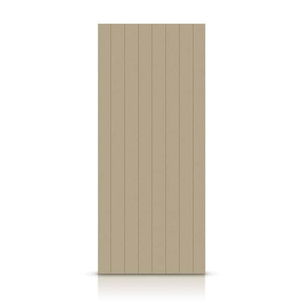 CALHOME 30 in. x 96 in. Hollow Core Unfinished Composite MDF Interior Door Slab