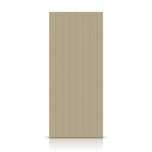 42 in. x 96 in. Hollow Core Unfinished Composite MDF Interior Door Slab