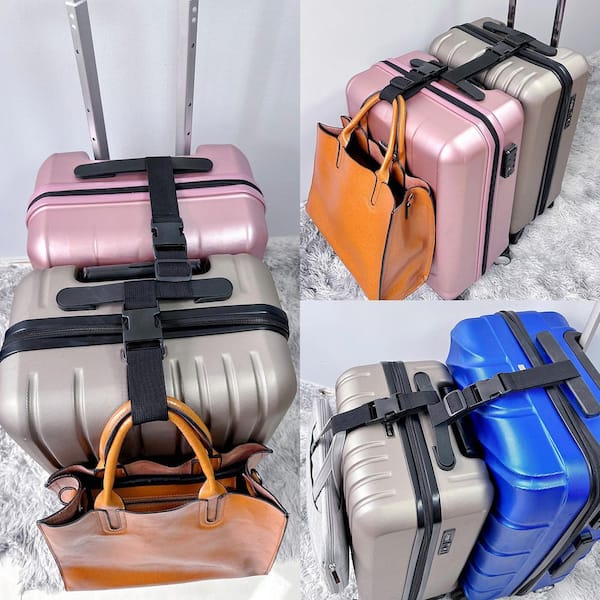 NVNOO 22 in. Bag Luggage Straps for Buckle Connecting Two