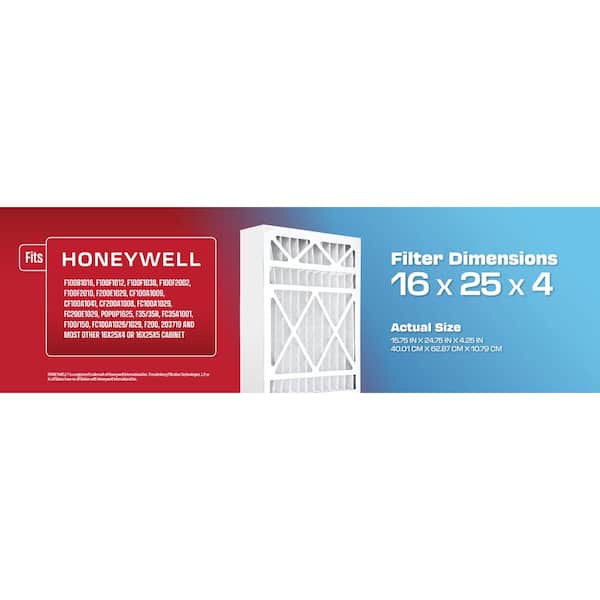BestAir 16 in. x 25 in. x 4 in. Honeywell FPR 7 Air Cleaner Filter