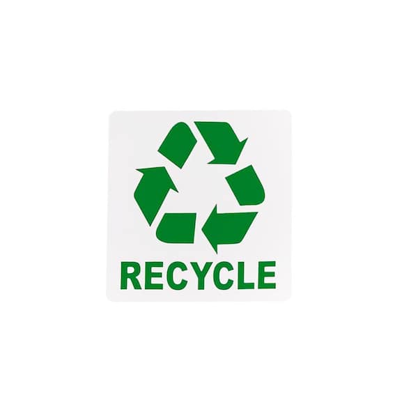 Recycling Point Recycling Sign Self Adhesive Sticker 