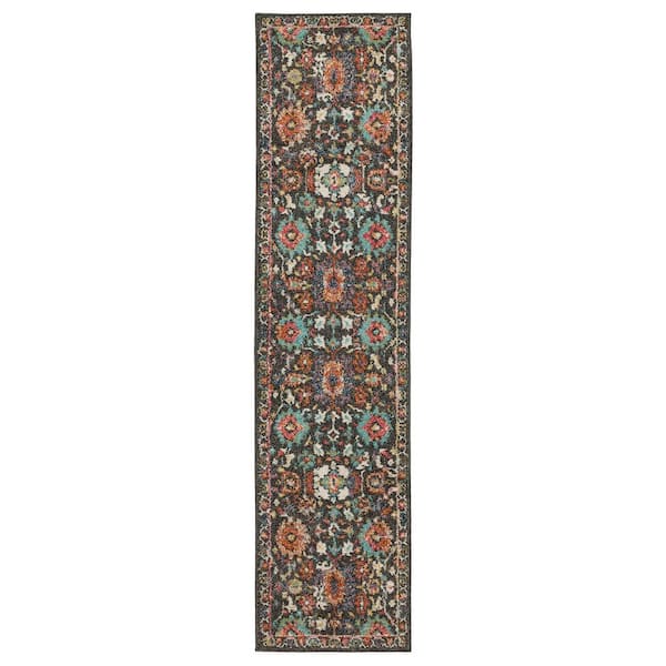 Norwood Multi 1 ft. 11 in. x 10 ft. Runner Rug