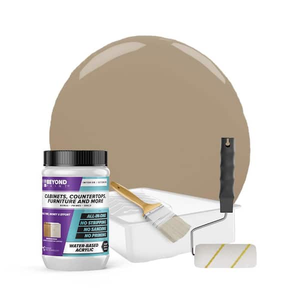 BEYOND PAINT 1 qt. Linen Cabinets, Countertops, Furniture and More Multi-Surface All-in-One Interior/Exterior Refinishing Kit