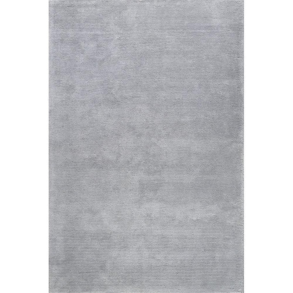 Gaia New Zealand Wool Shag Area Grey 5 ft. x 8 ft. Indoor Area Rug