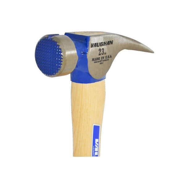 23 oz. Milled Face California Framing Hammer, 17 in. curved Hardwood handle