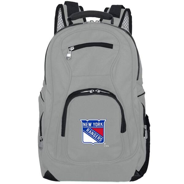 Mojo NHL New York Rangers 19 in. Gray Laptop Backpack