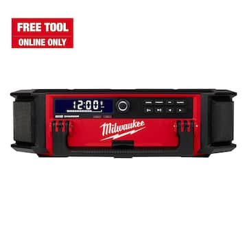 M18 Lithium-Ion Cordless PACKOUT Radio/Speaker with Built-In Charger