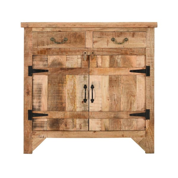 Dule 2 drawer 2 outlet door accent cabinet