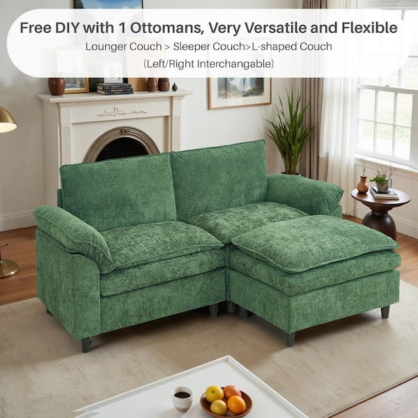 Ottoman sofa - Green