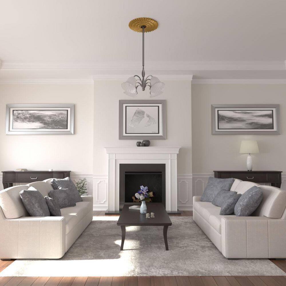 Pharaoh's Gold 24.75" Circular Ceiling Medallion