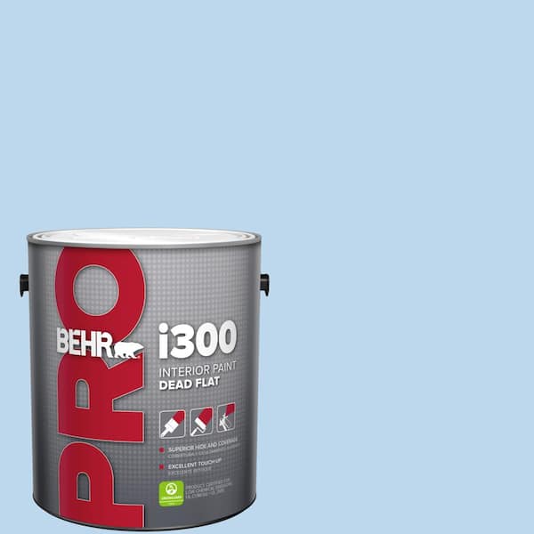 BEHR PRO 1 gal. #P520-1 First Rain Dead Flat Interior Paint