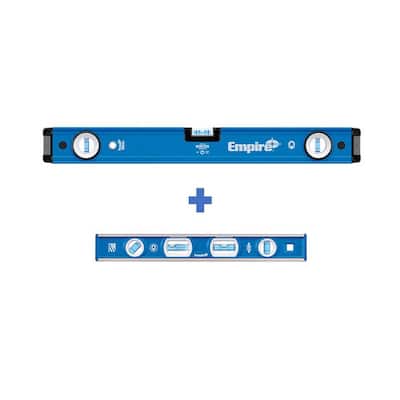24 in. Magnetic Box Level with 12 in. Magnetic Level