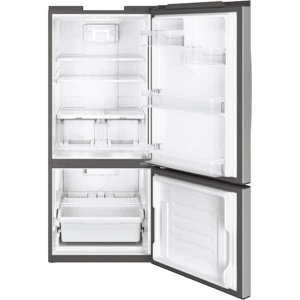 https://images.thdstatic.com/productImages/3aa89cec-8b5c-4d12-a530-37e9f7c10818/svn/fingerprint-resistant-stainless-steel-ge-bottom-freezer-refrigerators-gbe21dykfs-77_600.jpg