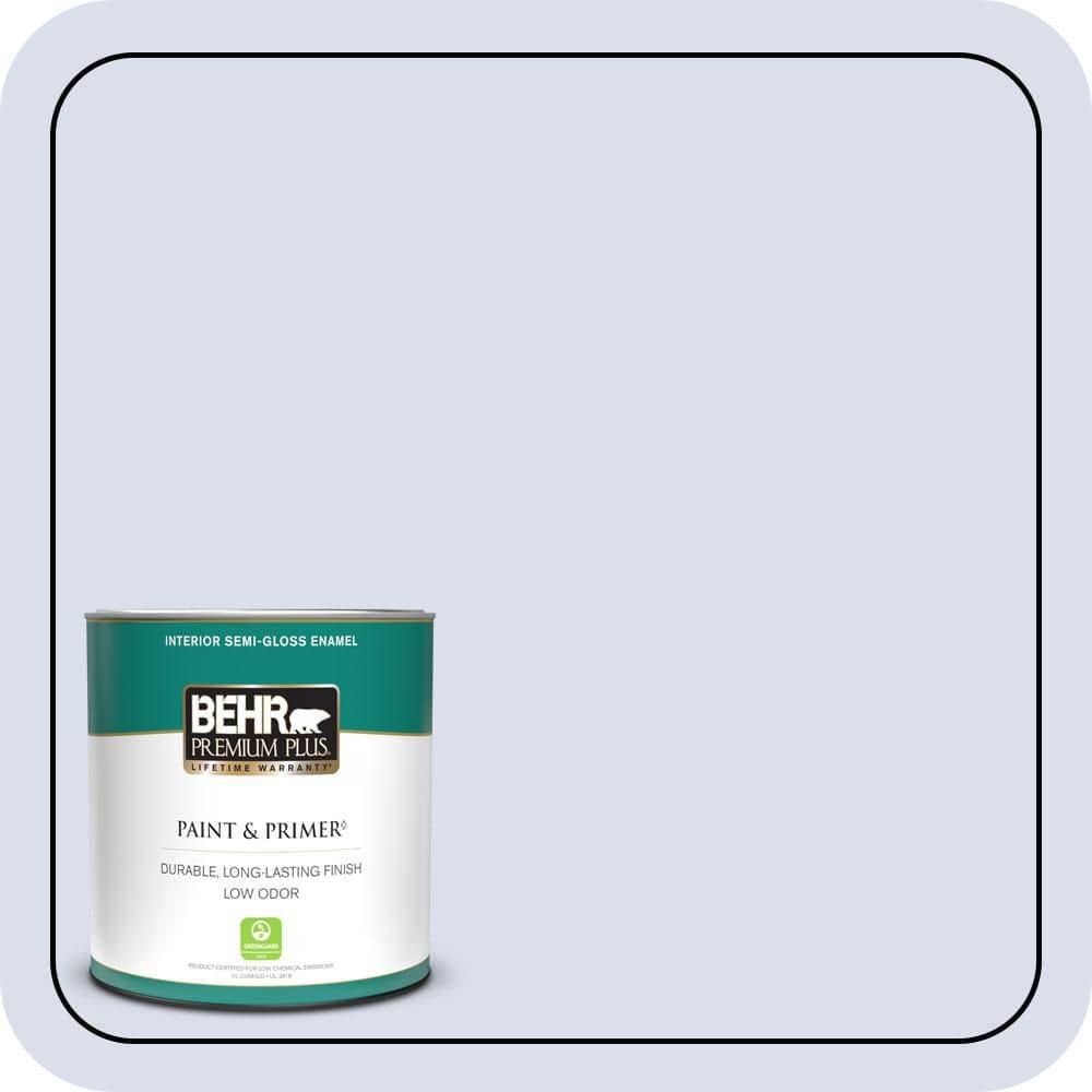 1 qt. #620C-1 Winter Ice Semi-Gloss Enamel Low Odor Interior Paint & Primer price history on PriceWatchPro