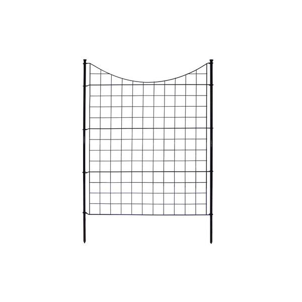 https://images.thdstatic.com/productImages/3aaa05aa-3ffd-42a3-b0f5-bb424307ab07/svn/black-metal-zippity-outdoor-products-metal-fence-panels-wf29006-64_600.jpg