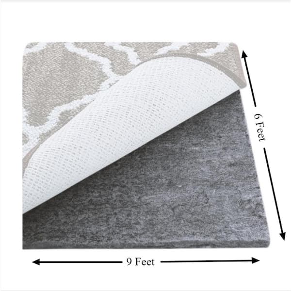 Anson Non-Slip Gripper Mat Floor Protector Polyester Indoor Area Rug Pad Symple Stuff Rug Pad Size: Rectangle 6' x 9