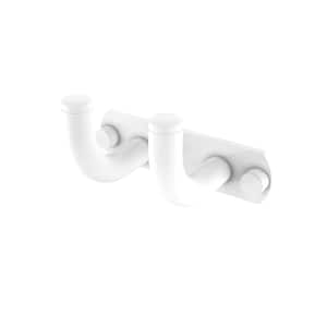 Remi Collection 2-Position Multi Hook in Matte White
