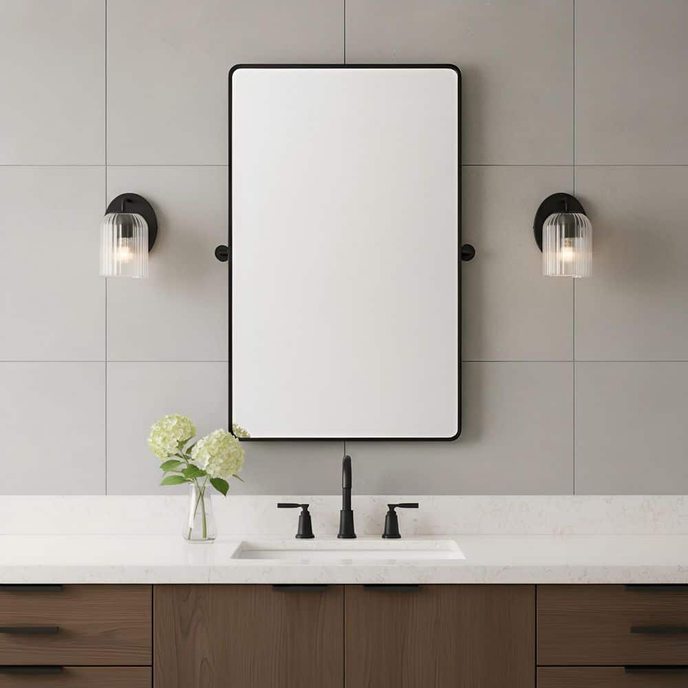 Eisele 5 in. W x 8 in. H 1-Light Midnight Black Dimmable Wall Sconce with No Bulb Included price history on PriceWatchPro